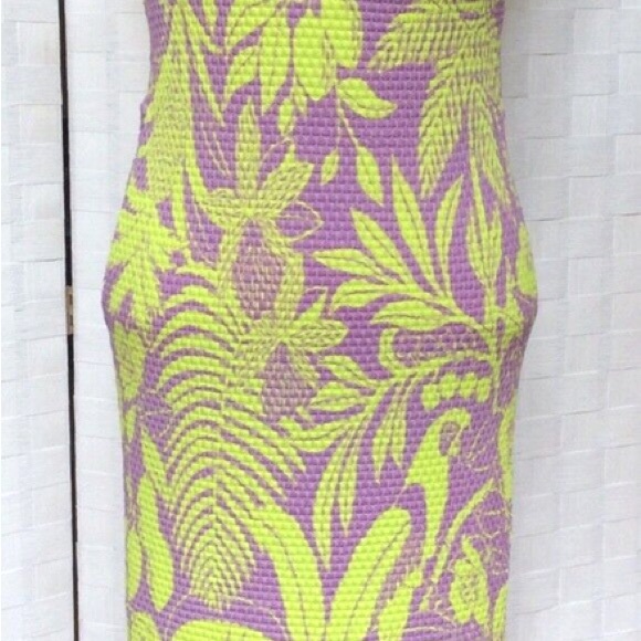 Farm Rio Anthropologie Boho Midi Sleveless Halter Floral High Neck Dress- Sz M - Picture 7 of 11